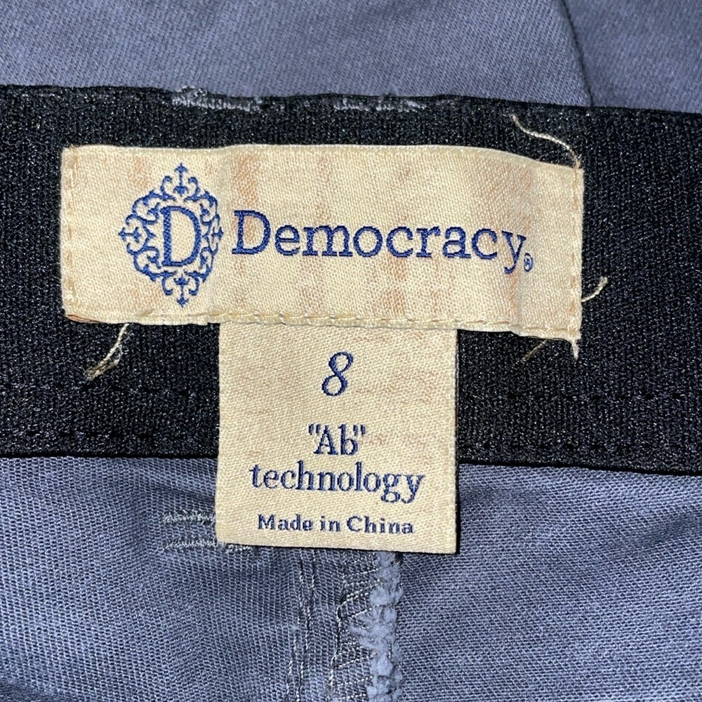 Democracy “Ab” technology Jeans.  Size 8.‎ Skinny Jeans. - Picture 3 of 11